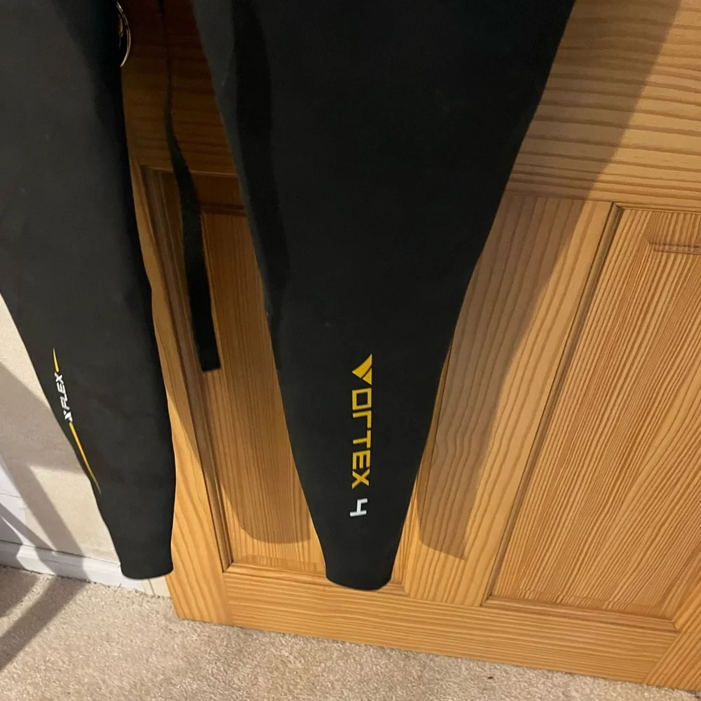 Xterra Men's Black & Yellow Vortex 4 Wetsuit - Swim Performance